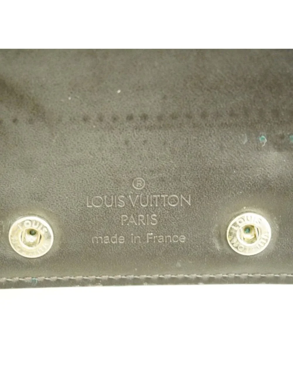 Louis Vuitton Wallet Monogram Glace Leather Portefeuille Compact Cafe